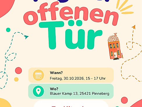 Tag der offenen Tür Plakat