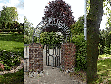 Foto-Collage Friedhof Quickborn