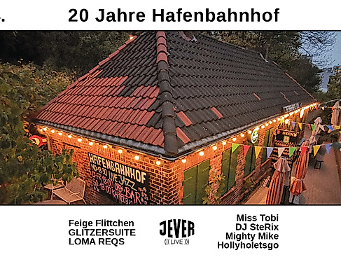 20 Jahre Hafenbahnhof Feier