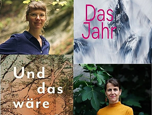 Julia Sutter und Laura Vogt und ihre Buchcover