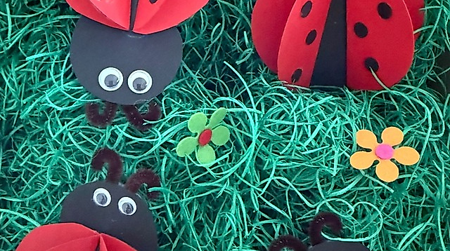 Glückskäfer basteln