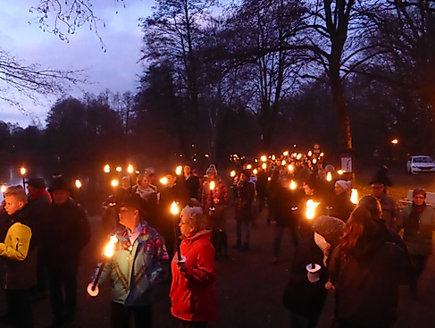 Silvester Fackelwanderung