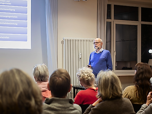 Vorsorge und Testament – Infoveranstaltung mit Klaus Jakobsmeyer, Rechtsanwalt