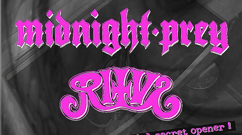 Konzertposter von den Excrementory Grindfuckers, Midnight Prey, Ritvs am 12.12.2026 im Bambi Galore