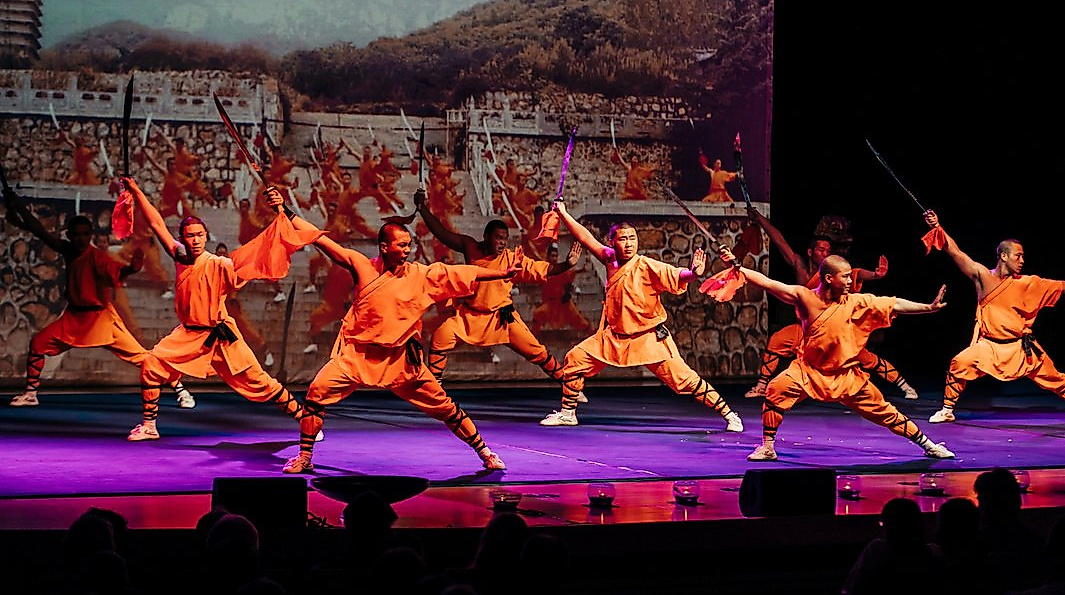Die Mönche des Shaolin Kung Fu
