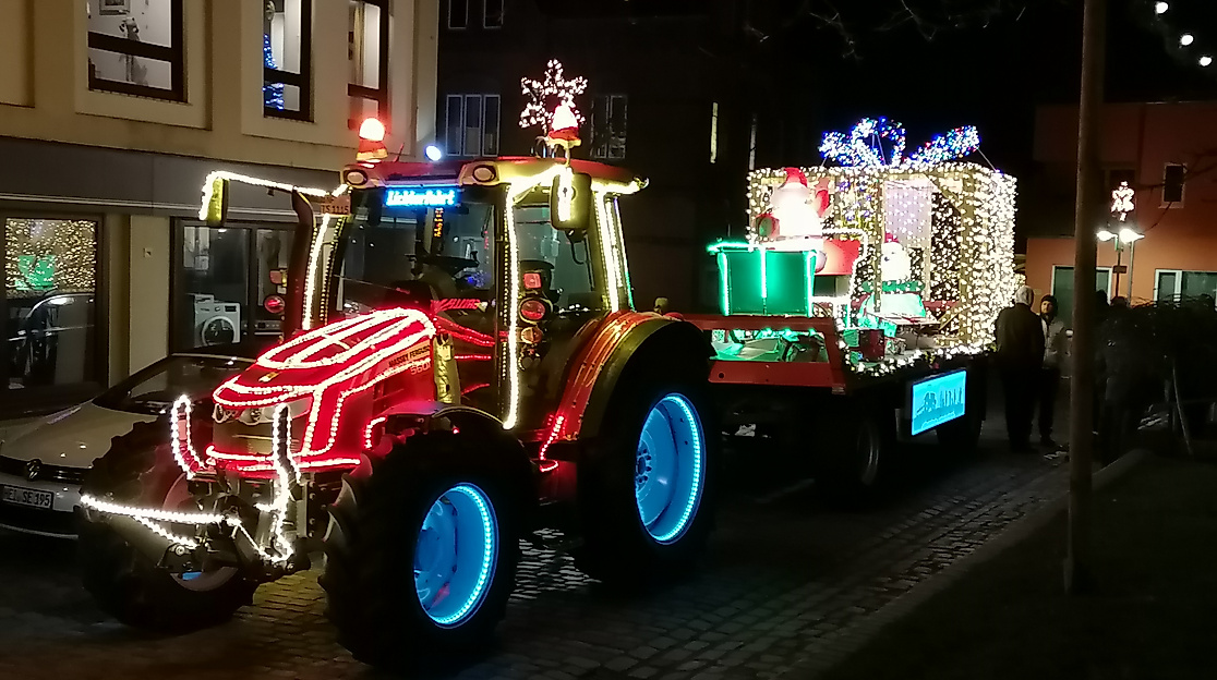 Weihnachts-Lichterfahrt Wesselburen