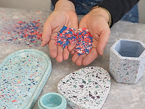 Terrazzo-Workshop am Fischmarkt