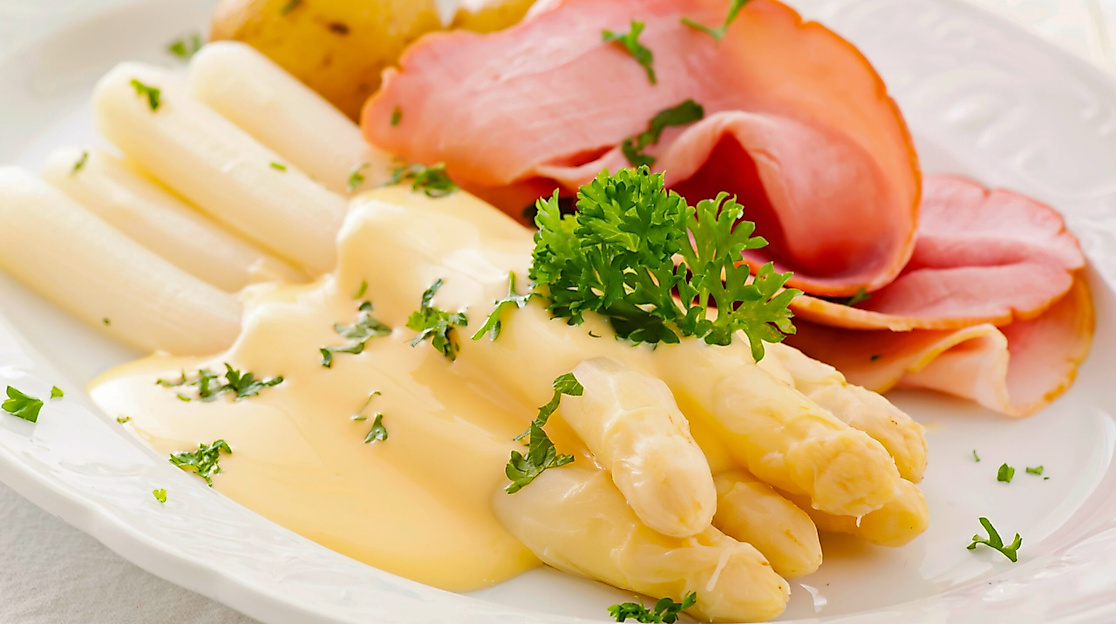 Spargelessen im Café am Michaelshof