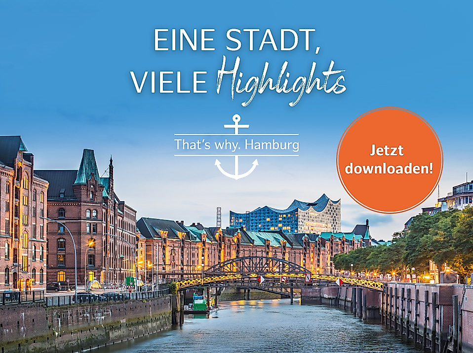 Eine Stadt, viele Highlights: Hamburg Broschüre