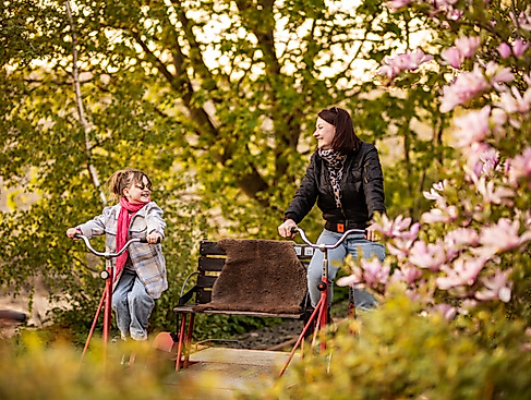 Rapsblütenfahrt mit der Naturpark-Draisine