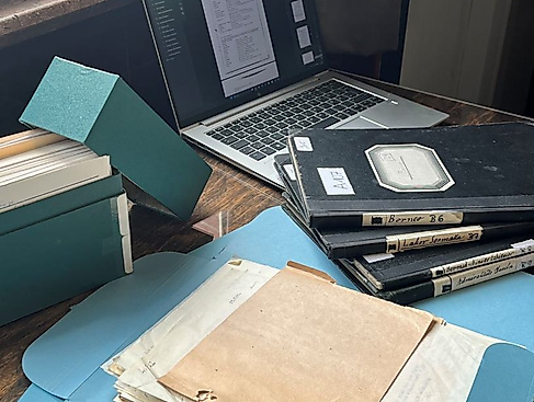 Archivmaterial Museum am Rothenbaum.
