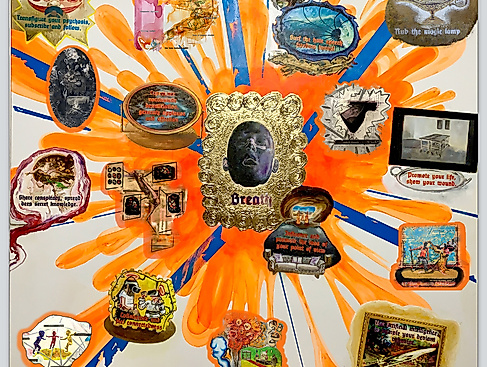 Ausstellungsplakat "The seventh day of artistic intelligence"