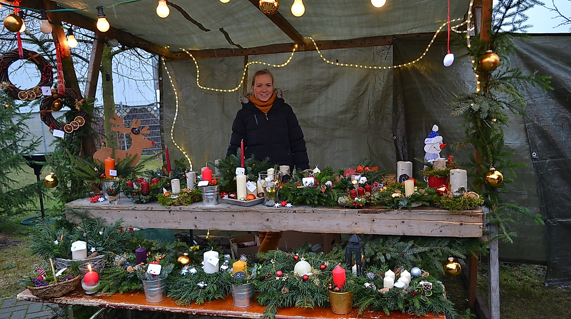 Weihnachtsmarkt in Dellien