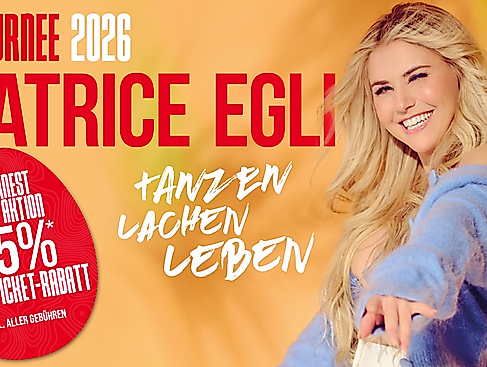 BEATRICE EGLI: Tanzen - Lachen - Leben | Die Tournee 2026