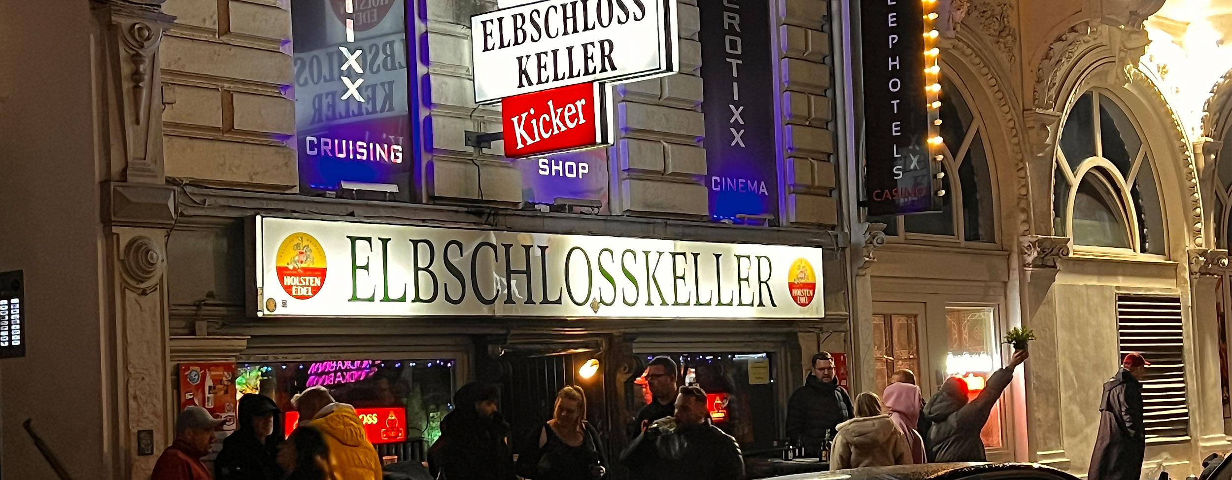 Außenansicht Elbschlosskeller