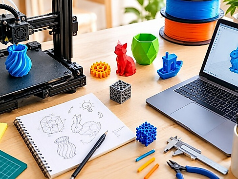 Codeweek Hamburg Kreative 3-D Druckwerkstatt