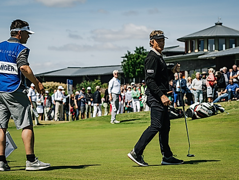 WINSTONgolf Botschafter Bernhard Langer WINSTONgolf Senior Open Bahn 18_Foto Tobias Kuberski