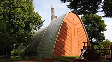 Die Erlöserkirche in Farmsen