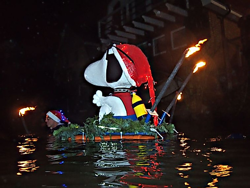 Adventfackelschwimmen