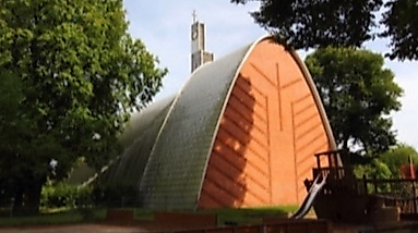 Die Erlöserkirche in Farmsen