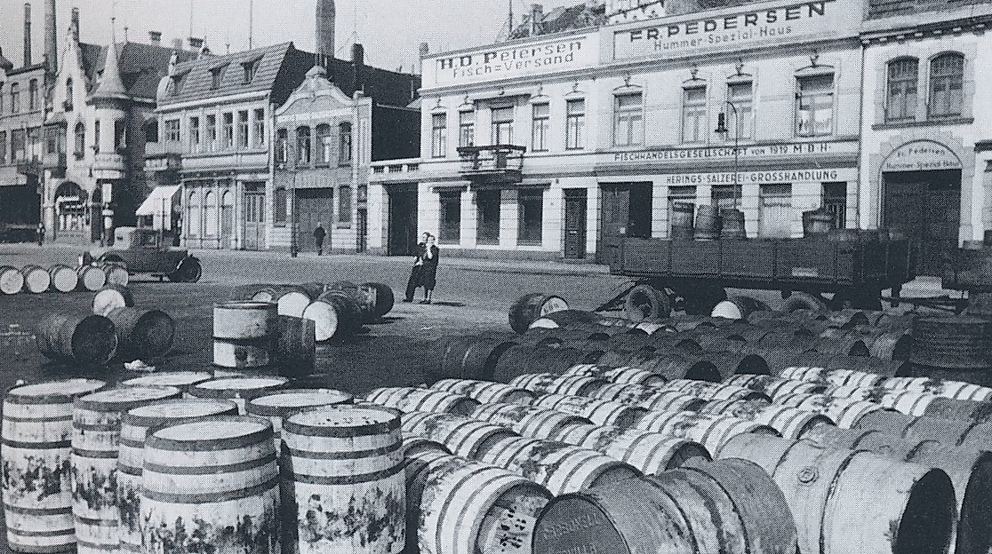 St. Pauli Fischmarktfläche um 1930