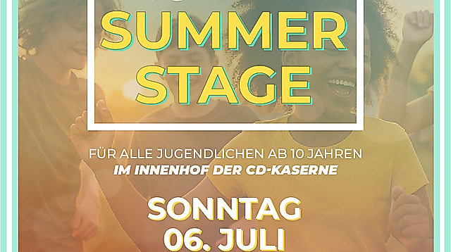 Das Jugendfestival "Summer Stage"