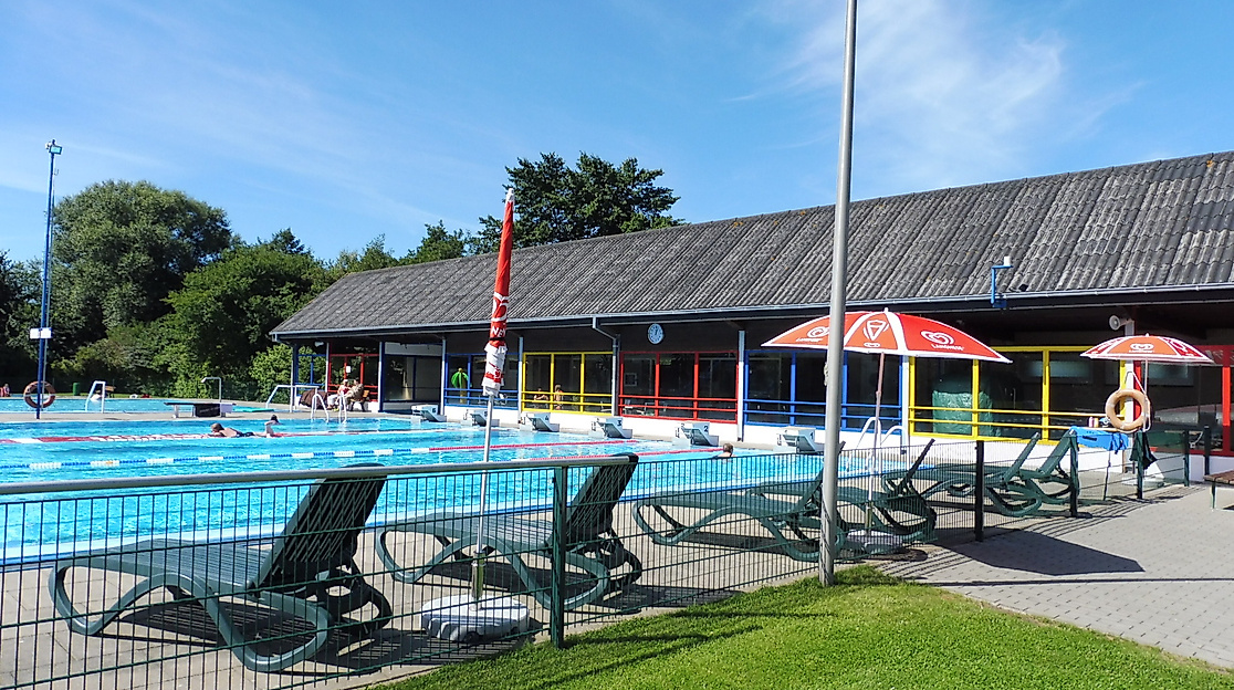 Pool-Party im Freibad Wesselburen