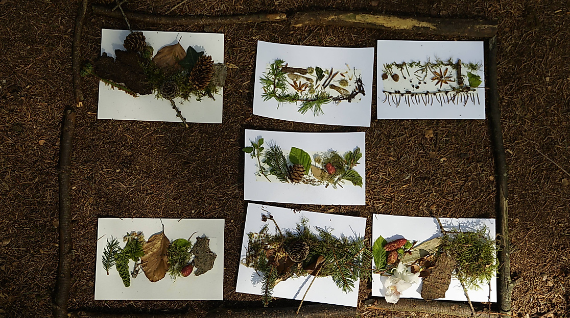 Wald-Collage