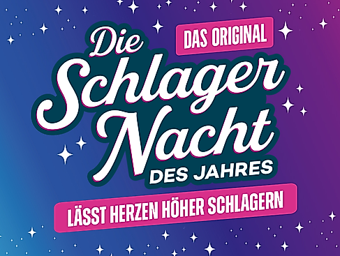 Die Schlagernacht des Jahres 2026 - DAS ORIGINAL
