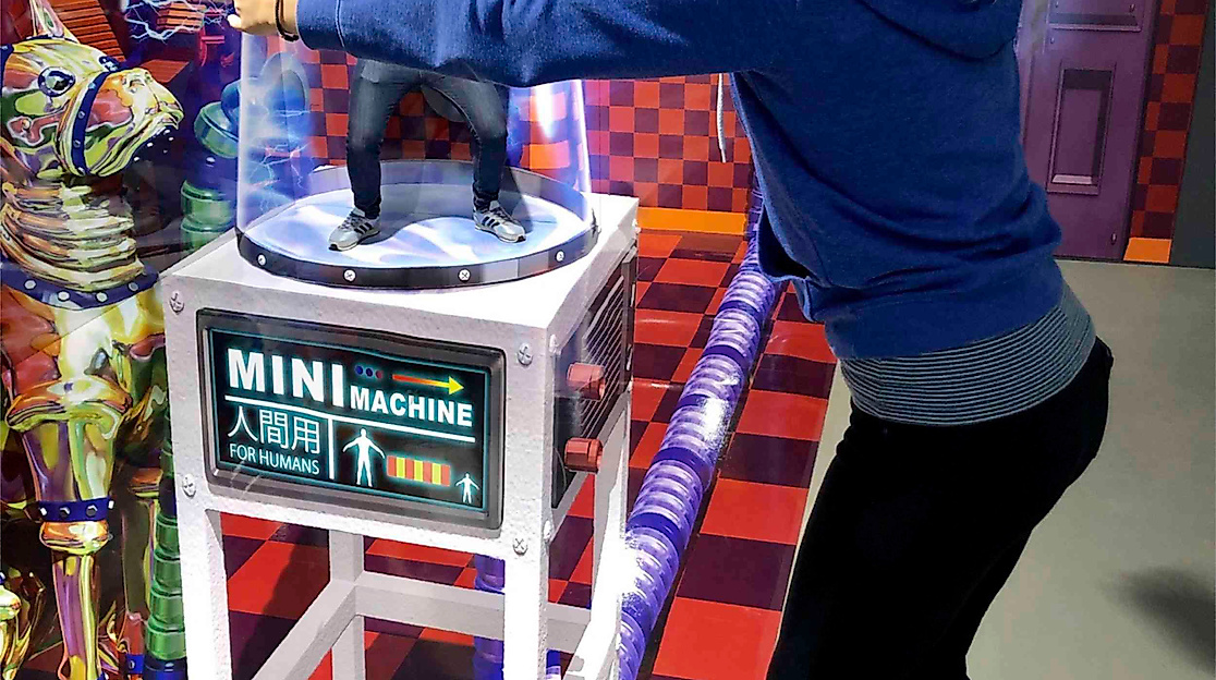 Mindways 3D TrickArt Mini Maschine Foto Mindways GmbH