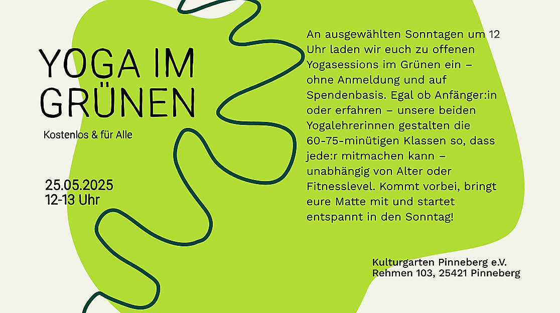 Yoga im Grünen