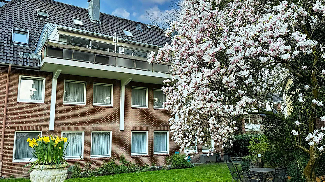 Hotel Rosengarten Hamburg: exterior view garden