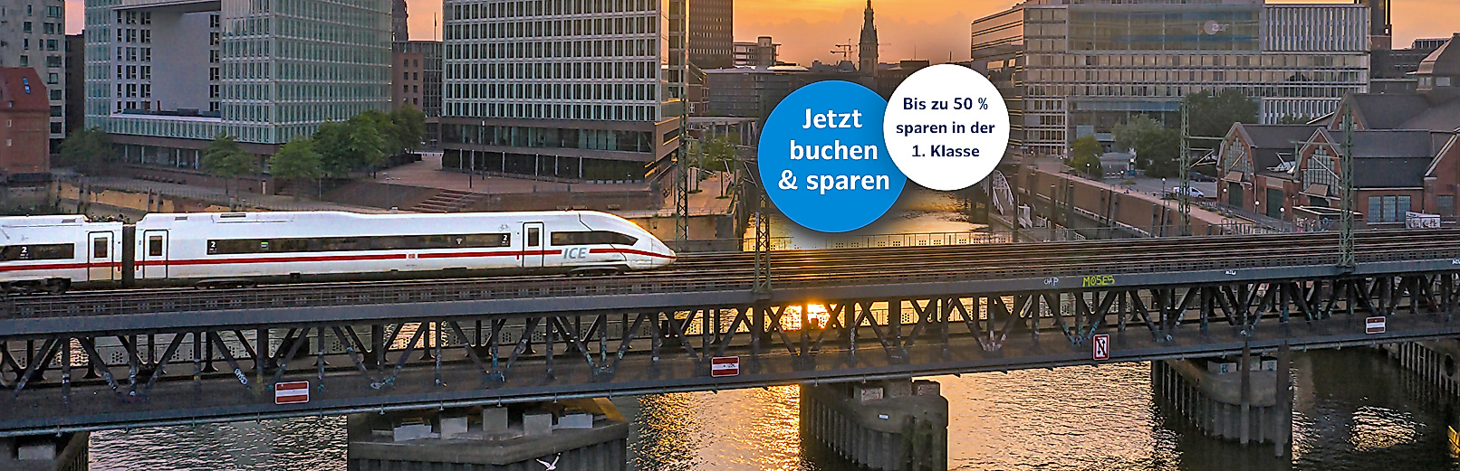 Hamburg 1. Klasse Bahnaktion