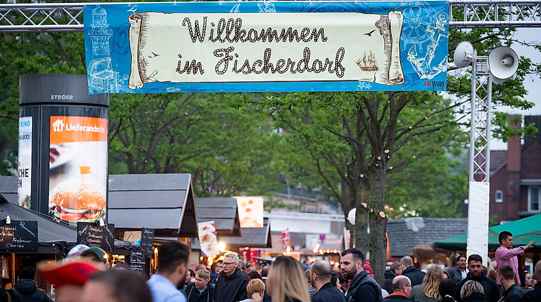 Hafengeburtstag Hamburg - Fischerdorf