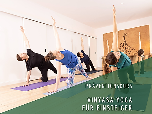 Präventionskurs Vinyasa Yoga für Einsteiger