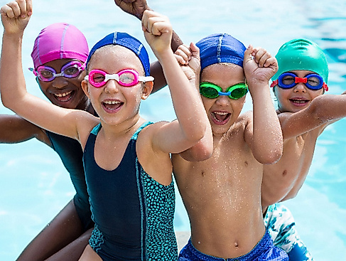 Kinder in der Soltau Therme