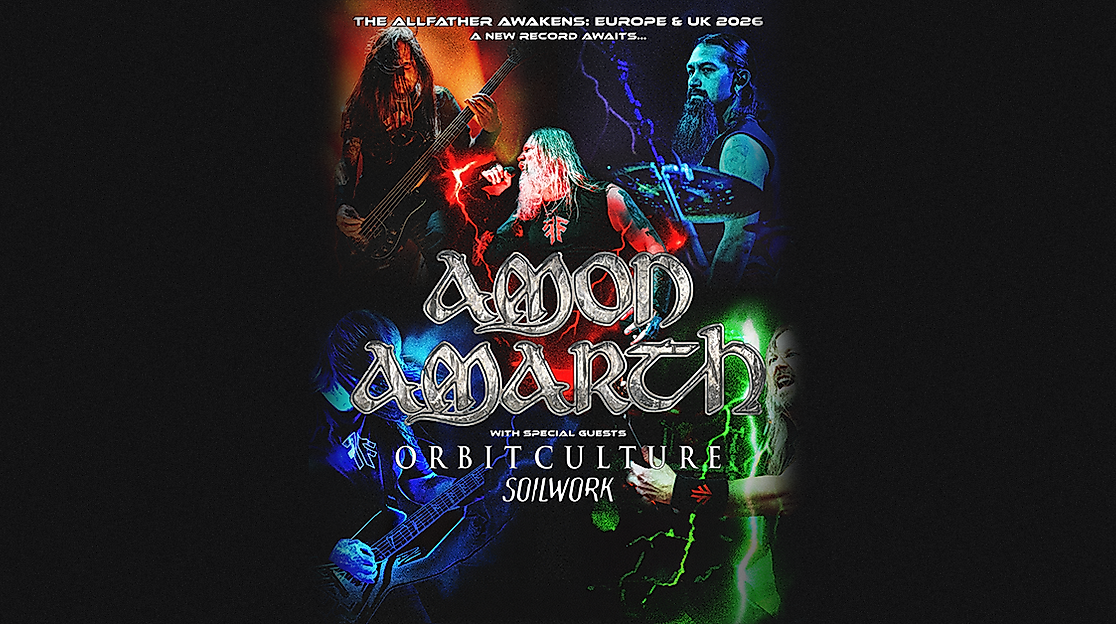 Amon Amarth - The Allfather Awakens - Europe & UK 2026