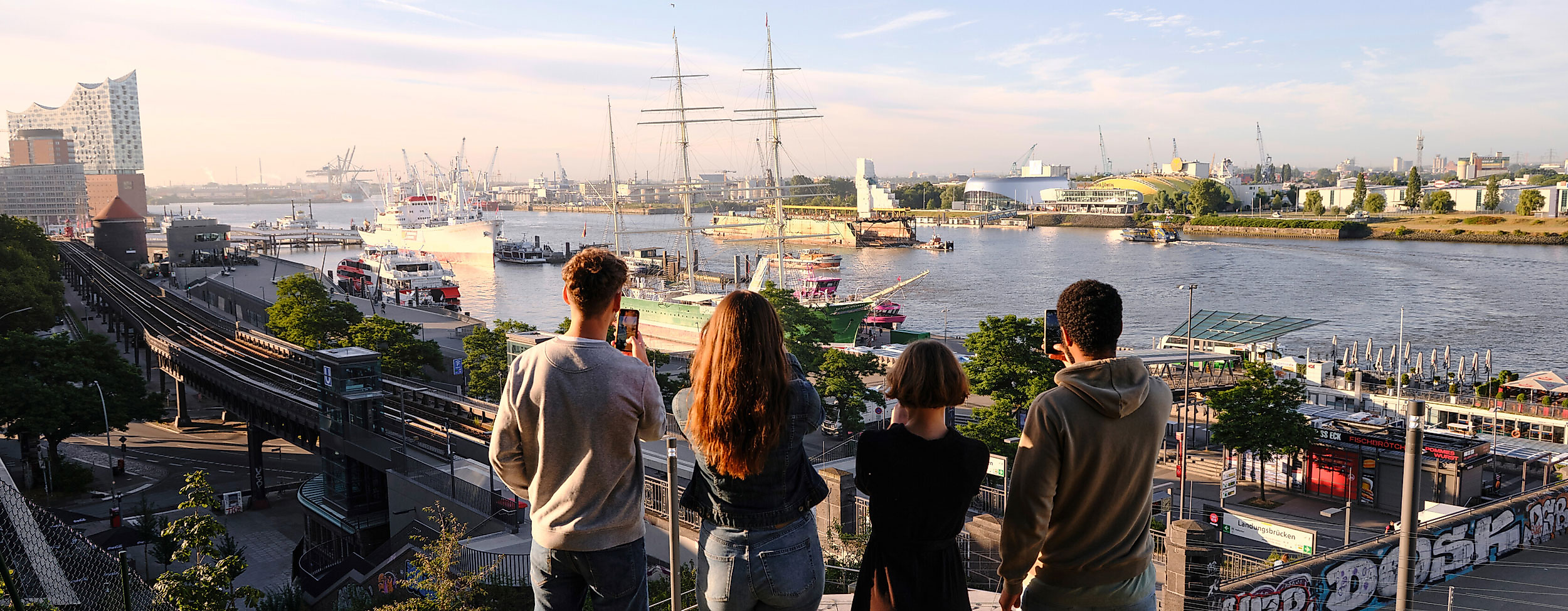 Sightseeing in Hamburg