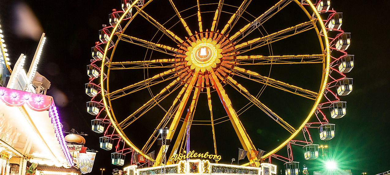 Riesenrad auf dem Hamburger DOM