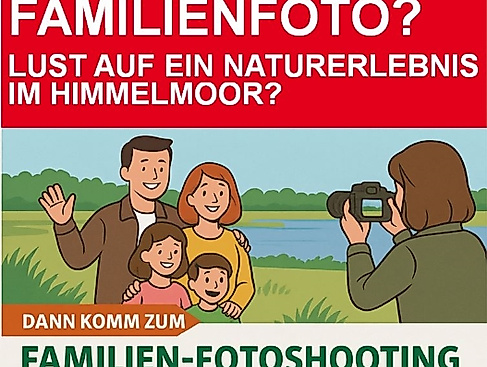 Familien-Fotoshooting am Torfwerk