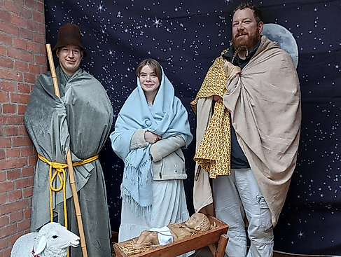 "Die lebendige Krippe" am Adventsaktionstag