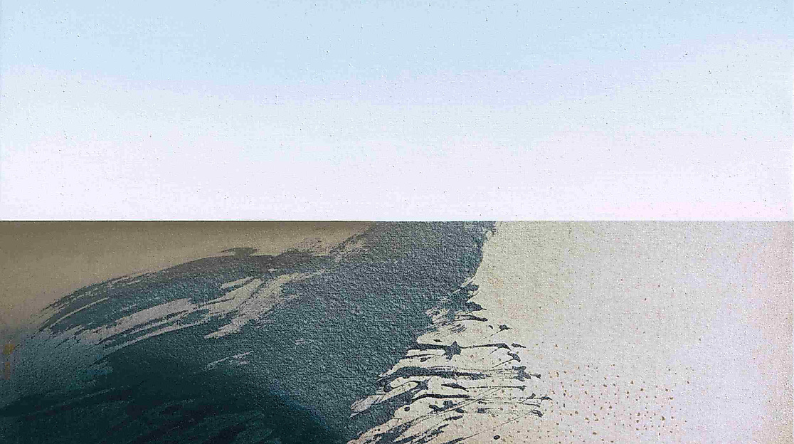 Abseits / Mixed Media Linen / Simone Distler