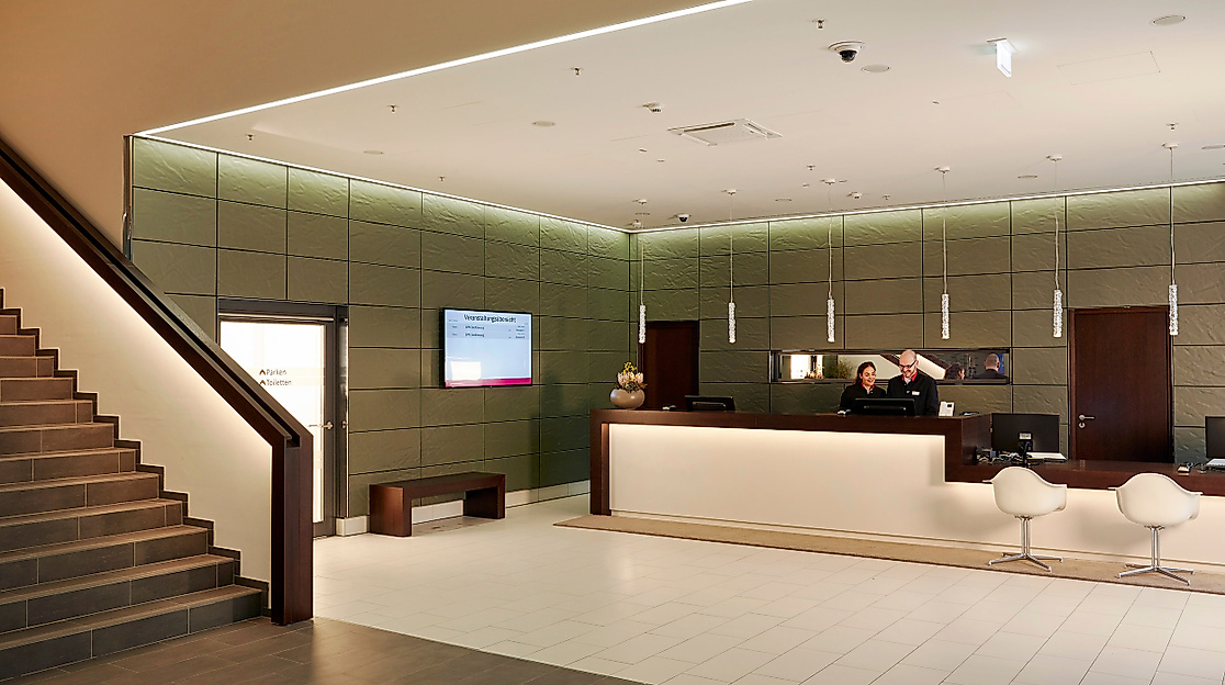 Hyperion Hotel Hamburg: Rezeption