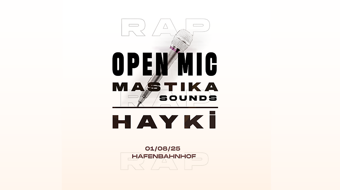 Open Mic Rap Session mit Hayki &amp; Mastika Sounds
