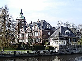 Kloster St. Johannis vom Leinpfad aus gesehen