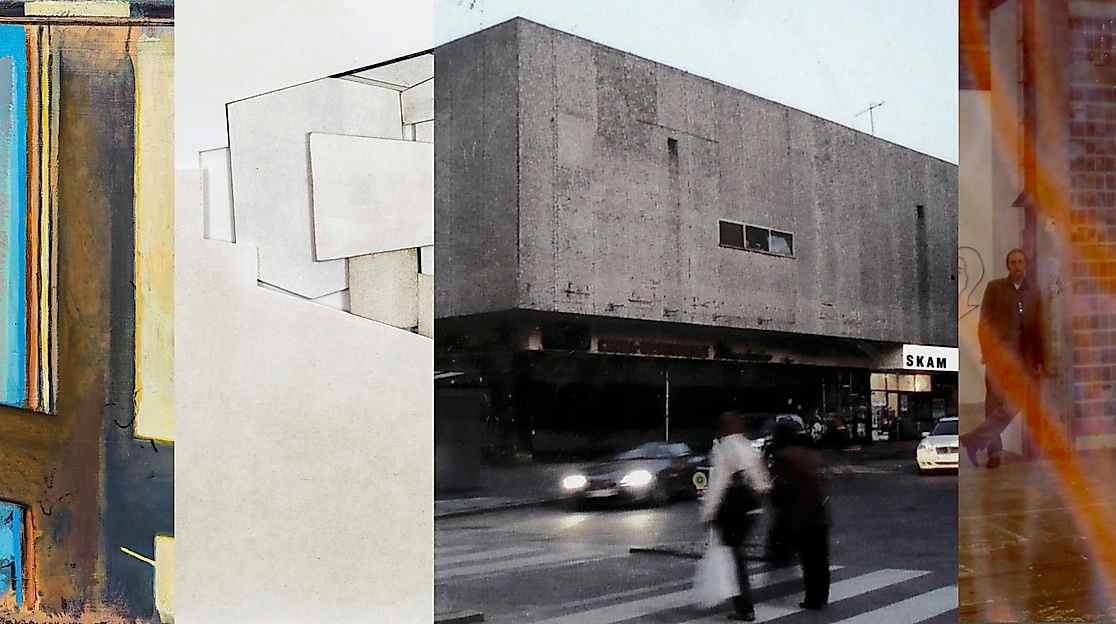 Raymond, Balk (2021) | Schwieker, o.T. (2023) | SKAM (Foto D. Adden) | Haupt, Days In A Life, Kampnagel 2005 - jew. Ausschnitte