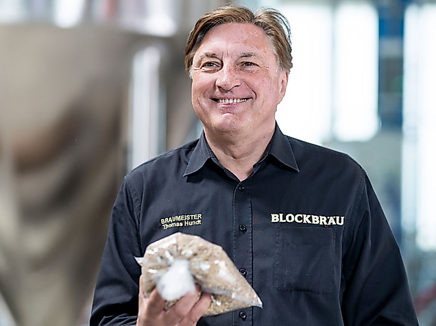 Brauer Thomas Hundt von der Brauerei Block Bräu in Hamburg