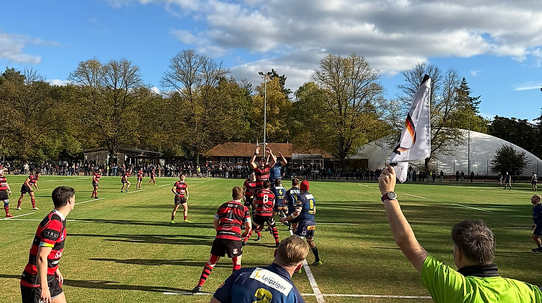 Hamburger Rugby-Club Einwurf
