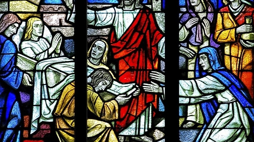 Kirchenfenster in der Versöhnungskirche