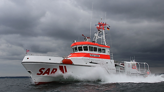 Open Ship auf dem Seenotrettungskreuzer Felix Sand